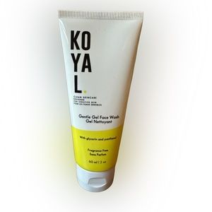 Koyal Gentle Gel Cruelty Free Clean Beauty Vegan 2oz Cleanser Face Wash New NIB